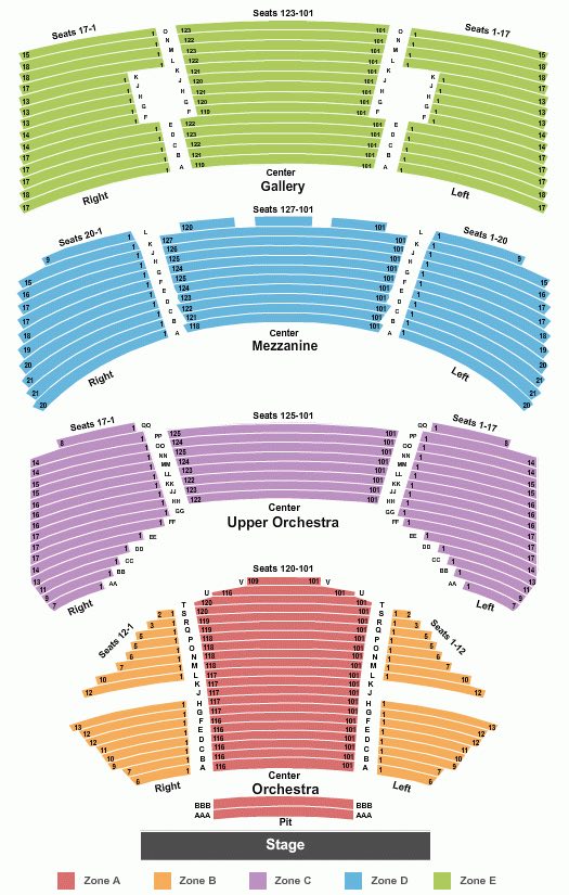 Music Hall At Fair Park Seating Chart