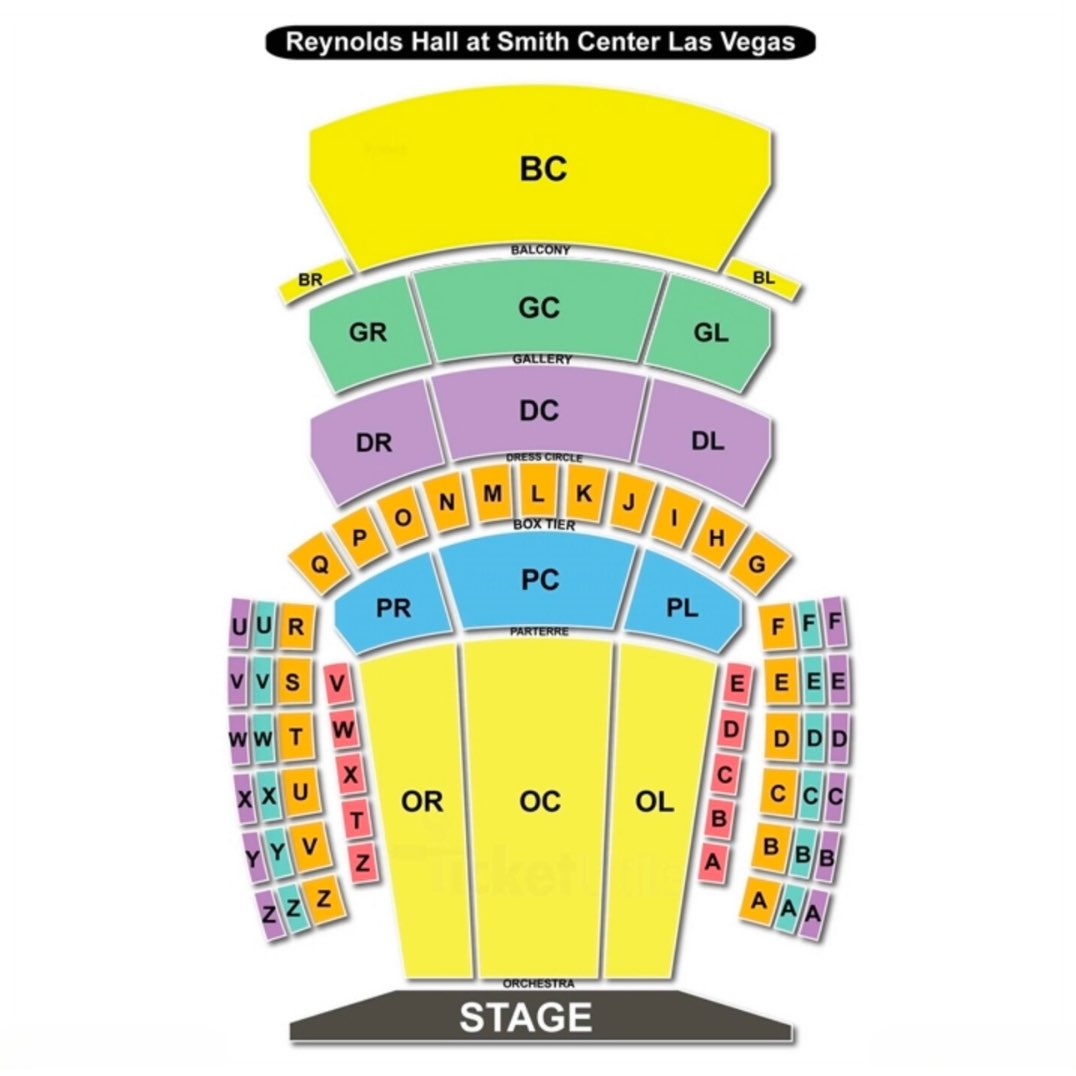 The Smith Center Seating Chart